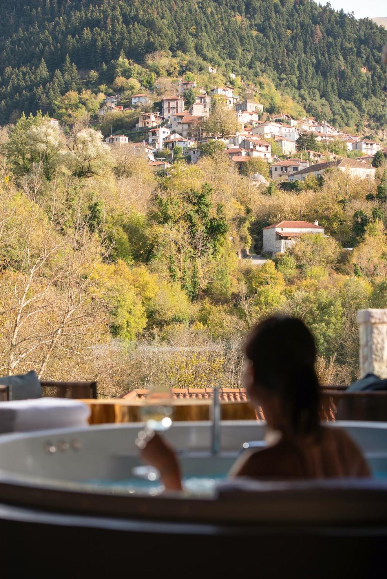 Evora Luxury Suites Mega Chorio Екстериор снимка