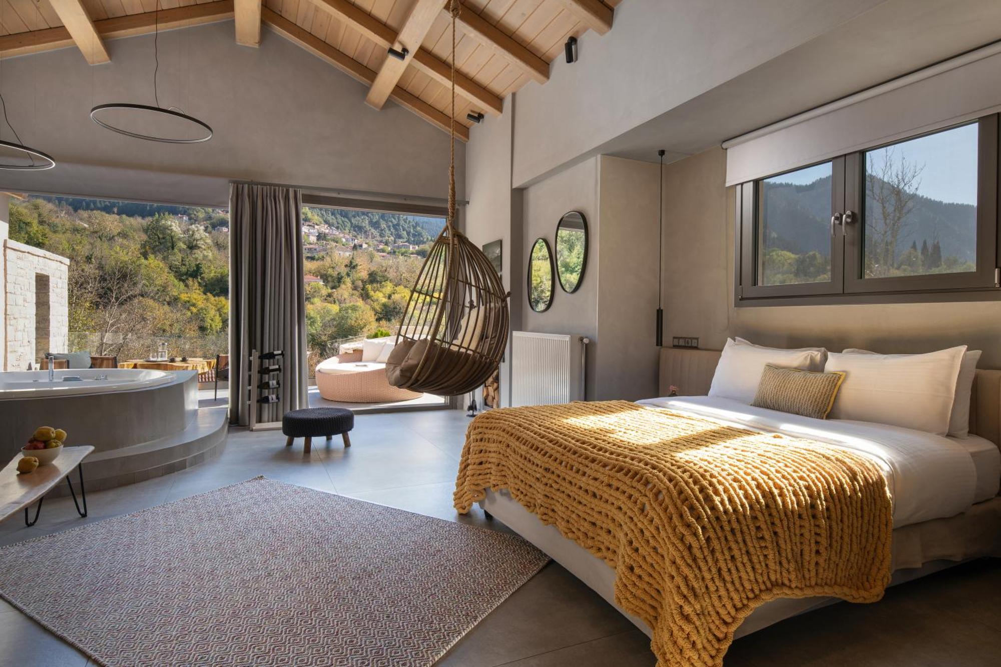 Evora Luxury Suites Mega Chorio Екстериор снимка
